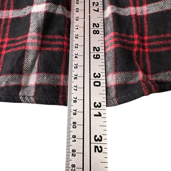 Ely Cattleman Western Flannel Shirt Men’s XL Red Pearl Snap Button Up Plaid - Picture 10 of 10